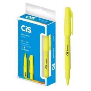 ”MARCA TEXTO AMARELO MINI LUMINI PASTEL-SERTIC”