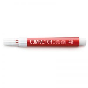 ”PINCEL COMPACTOR COLOR VERMELHO AVULSO”