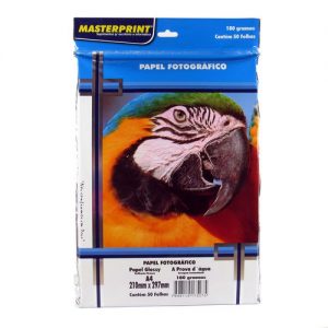 ”PAPEL FOTOGRAFICO 180GR MASTERPRINT”