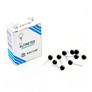 ”ALFINETE P/MAPA PTO C/50 BACCHI”